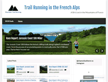 Tablet Screenshot of mountaintrailrunning.com